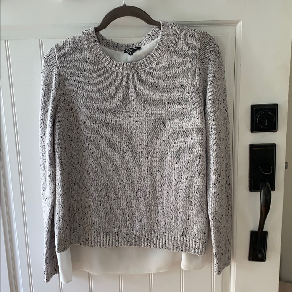 Sweater Club Monaco black and white grey